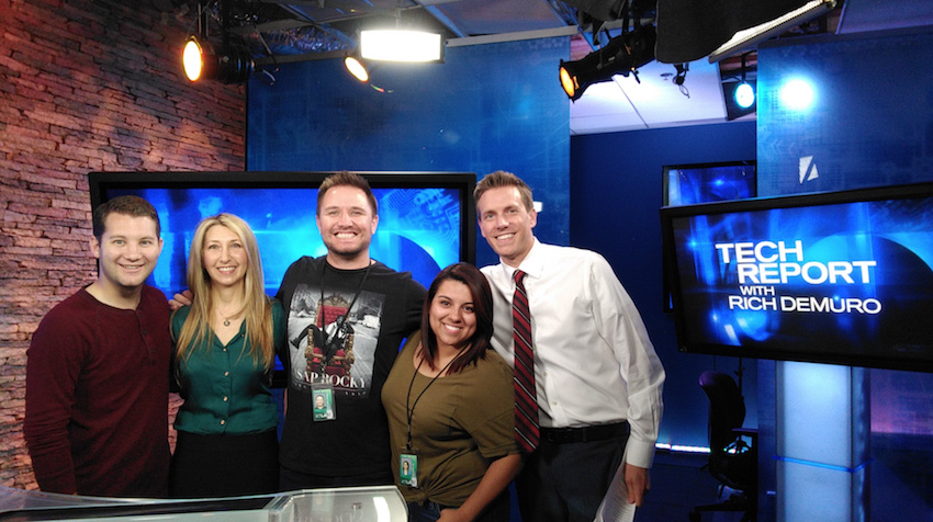 Hayley Kaplan - Tech report with RIch Demuro